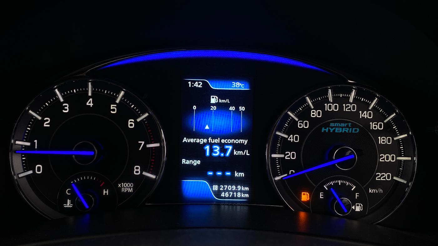 2022 Maruti Ciaz ZETA 1.5 SHVS MT PETROL, Petrol, Manual, 46,714 km, Odometer Image