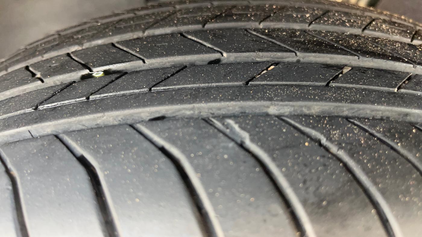 2025 Skoda Kylaq Signature, Petrol, Manual, 4,780 km, Left Front Tyre Tread