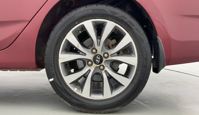 2013 Hyundai Verna FLUIDIC 1.6 SX VTVT, Petrol, Manual, 59,878 km, Left Rear Wheel