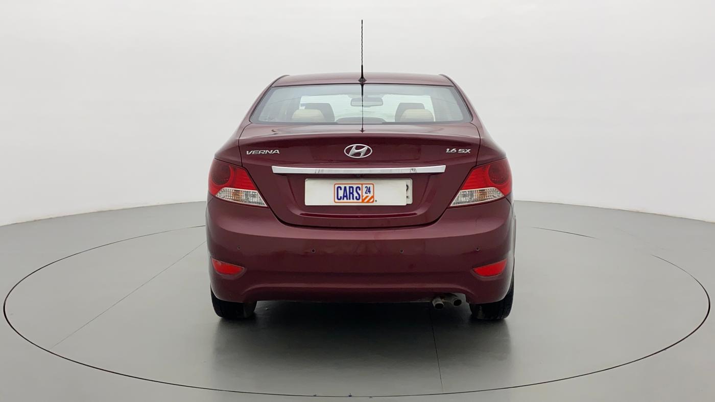 2013 Hyundai Verna FLUIDIC 1.6 SX VTVT, Petrol, Manual, 59,878 km, Back/Rear