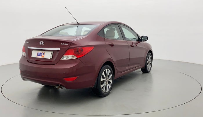 2013 Hyundai Verna FLUIDIC 1.6 SX VTVT, Petrol, Manual, 59,878 km, Right Back Diagonal