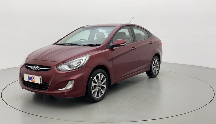 2013 Hyundai Verna FLUIDIC 1.6 SX VTVT, Petrol, Manual, 59,878 km, Left Front Diagonal