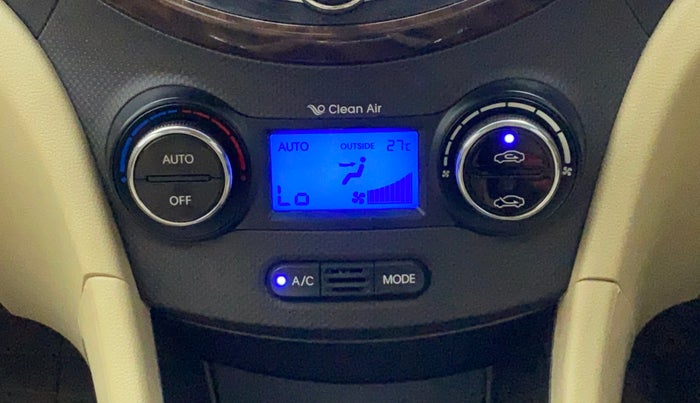 2013 Hyundai Verna FLUIDIC 1.6 SX VTVT, Petrol, Manual, 59,878 km, Automatic Climate Control