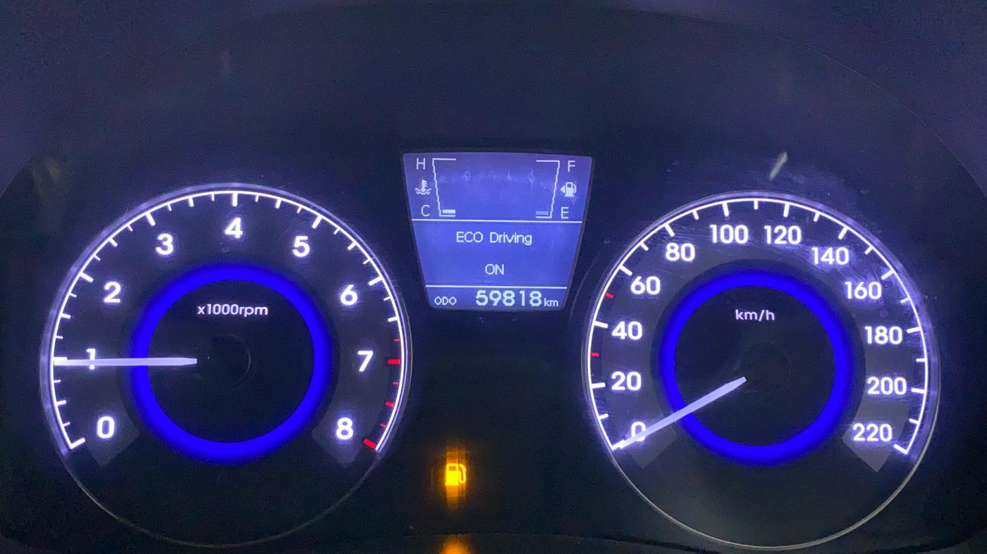 2013 Hyundai Verna FLUIDIC 1.6 SX VTVT, Petrol, Manual, 59,878 km, Odometer Image