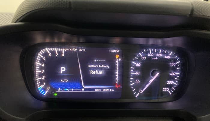 2022 Tata ALTROZ XZA PLUS, Petrol, Automatic, 56,299 km, Odometer Image