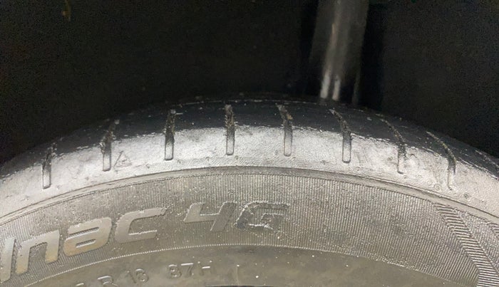 2017 Maruti Baleno ZETA CVT PETROL 1.2, Petrol, Automatic, 97,116 km, Left Rear Tyre Tread