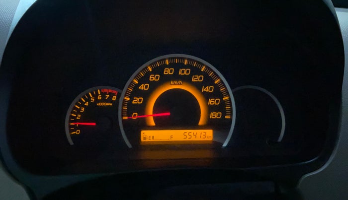 2014 Maruti Wagon R 1.0 VXI, Petrol, Manual, 55,411 km, Odometer Image