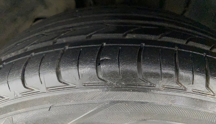 2019 Tata TIGOR XZ PLUS PETROL, Petrol, Manual, 44,366 km, Left Front Tyre Tread