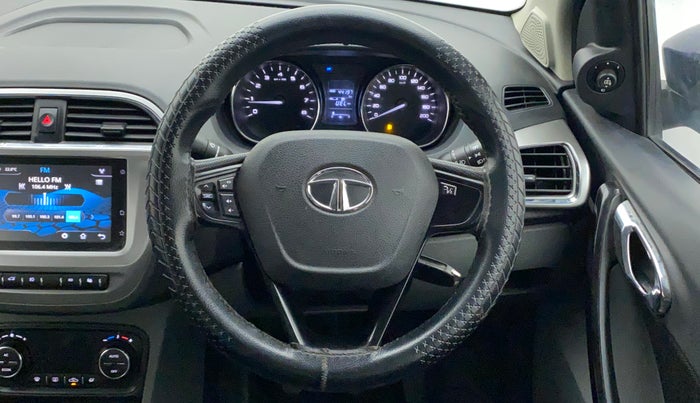 2019 Tata TIGOR XZ PLUS PETROL, Petrol, Manual, 44,366 km, Steering Wheel Close Up