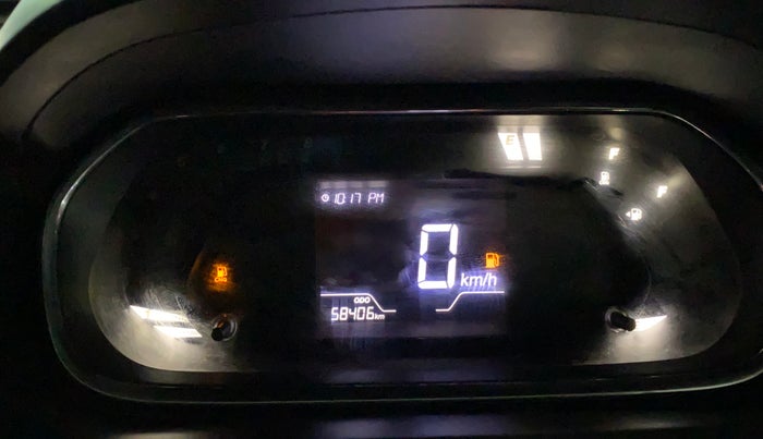 2021 Tata Tiago XM CNG, CNG, Manual, 58,394 km, Odometer Image