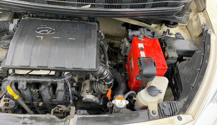 2014 Hyundai Grand i10 ASTA AT 1.2 KAPPA VTVT, Petrol, Automatic, 45,077 km, Engine View - Left