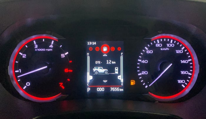 2023 Mahindra Thar LX PETROL HT 4WD AT, Petrol, Automatic, 7,618 km, Odometer Image