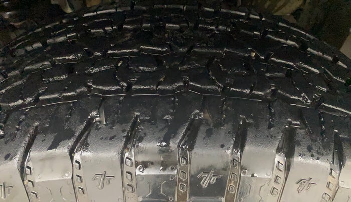 2023 Mahindra Thar LX PETROL HT 4WD AT, Petrol, Automatic, 7,618 km, Left Front Tyre Tread