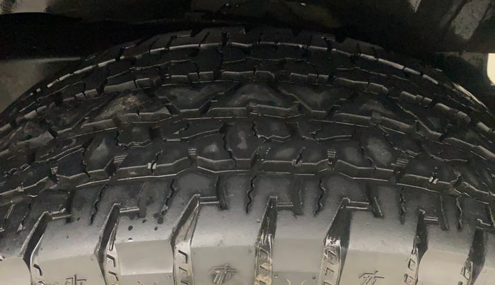 2023 Mahindra Thar LX PETROL HT 4WD AT, Petrol, Automatic, 7,618 km, Left Rear Tyre Tread