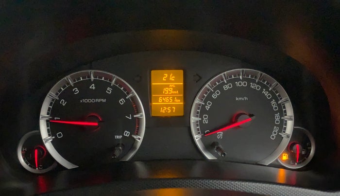 2015 Maruti Swift ZXI, Petrol, Manual, 64,608 km, Odometer Image