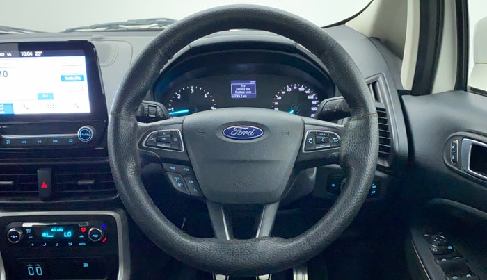 2018 Ford Ecosport TITANIUM + 1.5L DIESEL, Diesel, Manual, 60,748 km, Steering Wheel Close Up