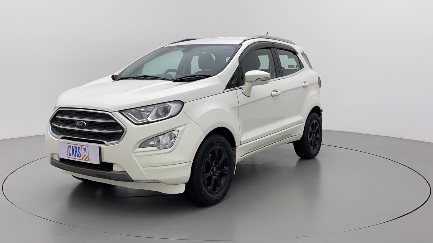 2018 Ford Ecosport TITANIUM + 1.5L DIESEL, Diesel, Manual, 60,748 km, Left Front Diagonal