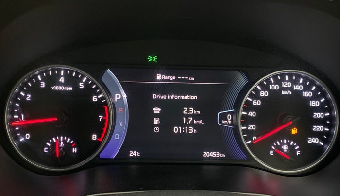 2019 KIA SELTOS GTX + AT PETROL, Petrol, Automatic, 20,453 km, Odometer Image