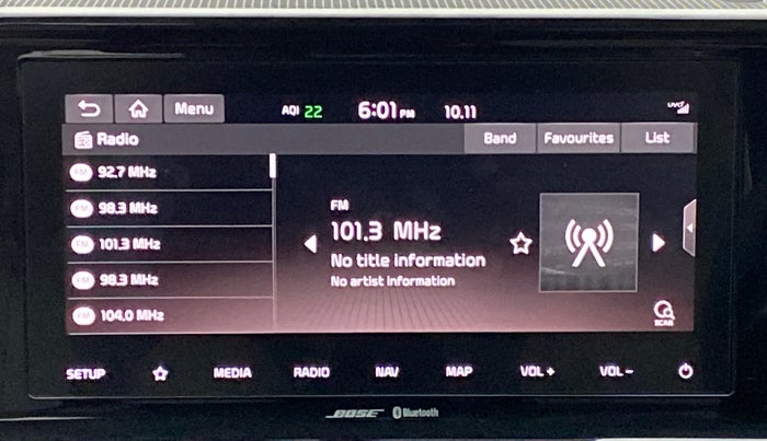 2019 KIA SELTOS GTX + AT PETROL, Petrol, Automatic, 20,453 km, Infotainment System