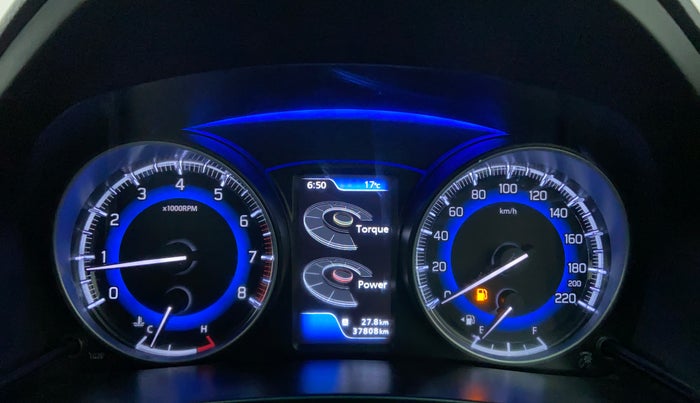 2018 Maruti Baleno ZETA 1.2 K12, Petrol, Manual, 37,883 km, Odometer Image