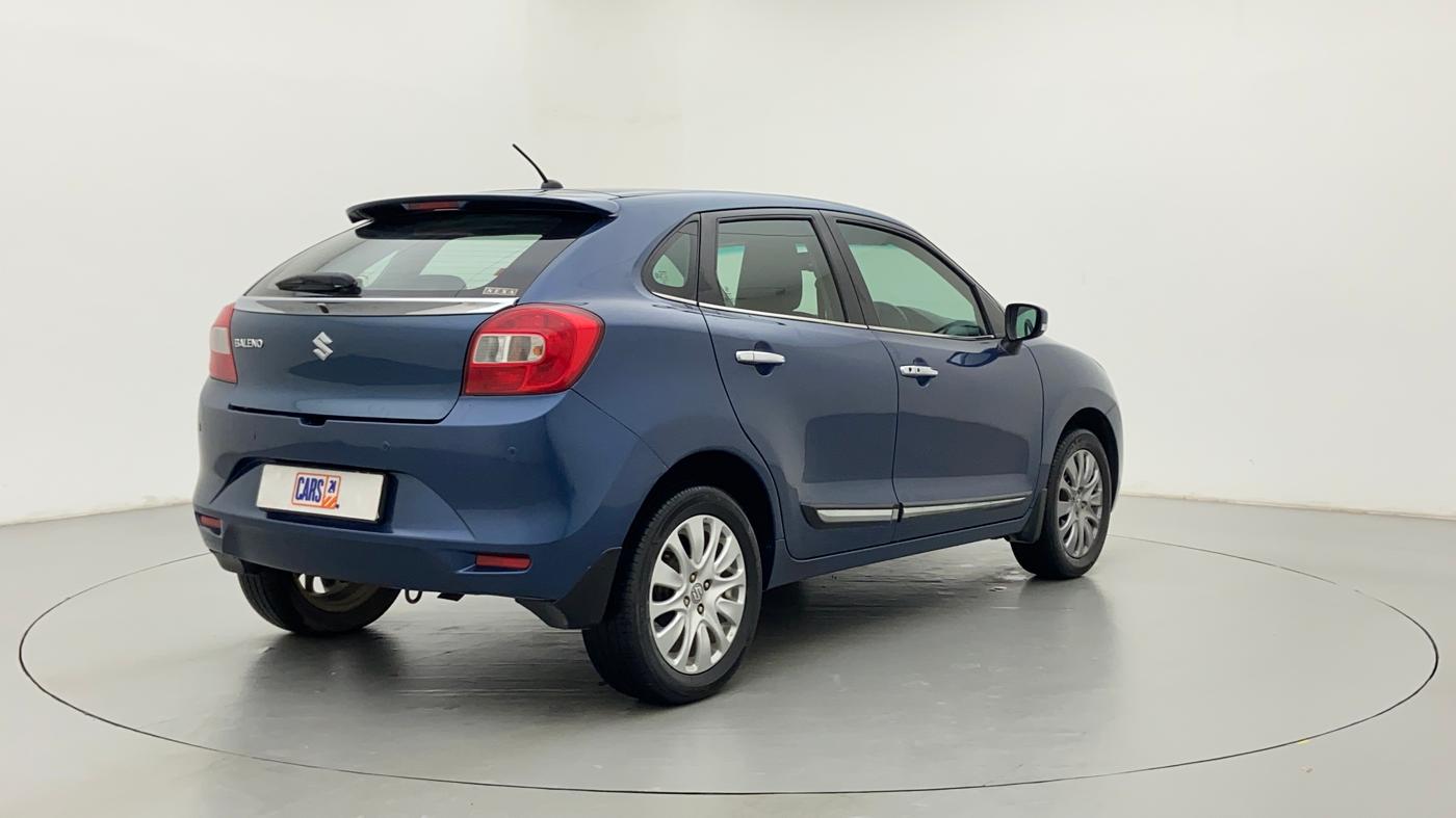 2018 Maruti Baleno ZETA 1.2 K12, Petrol, Manual, 37,883 km, Right Back Diagonal