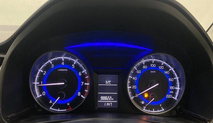 2020 Maruti Baleno DELTA PETROL 1.2, Petrol, Manual, 98,822 km, Odometer Image