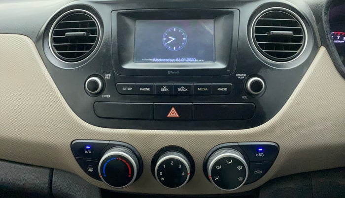 2017 Hyundai Grand i10 SPORTZ 1.2 KAPPA VTVT, Petrol, Manual, 20,637 km, Air Conditioner