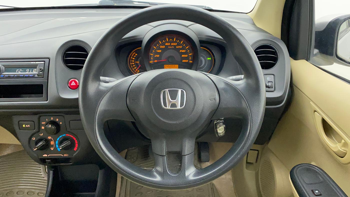 2014 Honda Amaze 1.2L I-VTEC EX, Petrol, Manual, 45,203 km, Steering Wheel Close Up