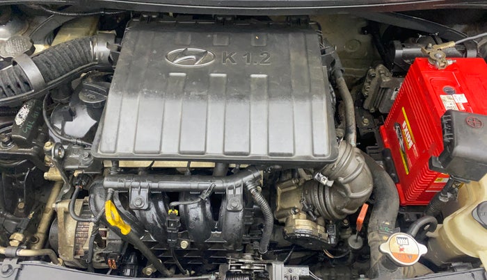 2014 Hyundai Grand i10 ASTA AT 1.2 KAPPA VTVT, Petrol, Automatic, 53,229 km, Engine View