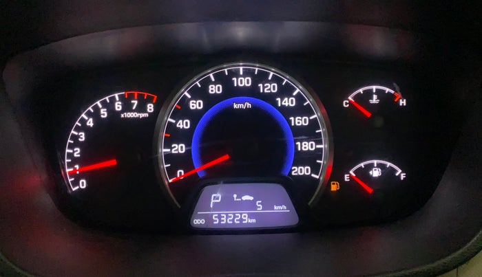 2014 Hyundai Grand i10 ASTA AT 1.2 KAPPA VTVT, Petrol, Automatic, 53,229 km, Odometer Image