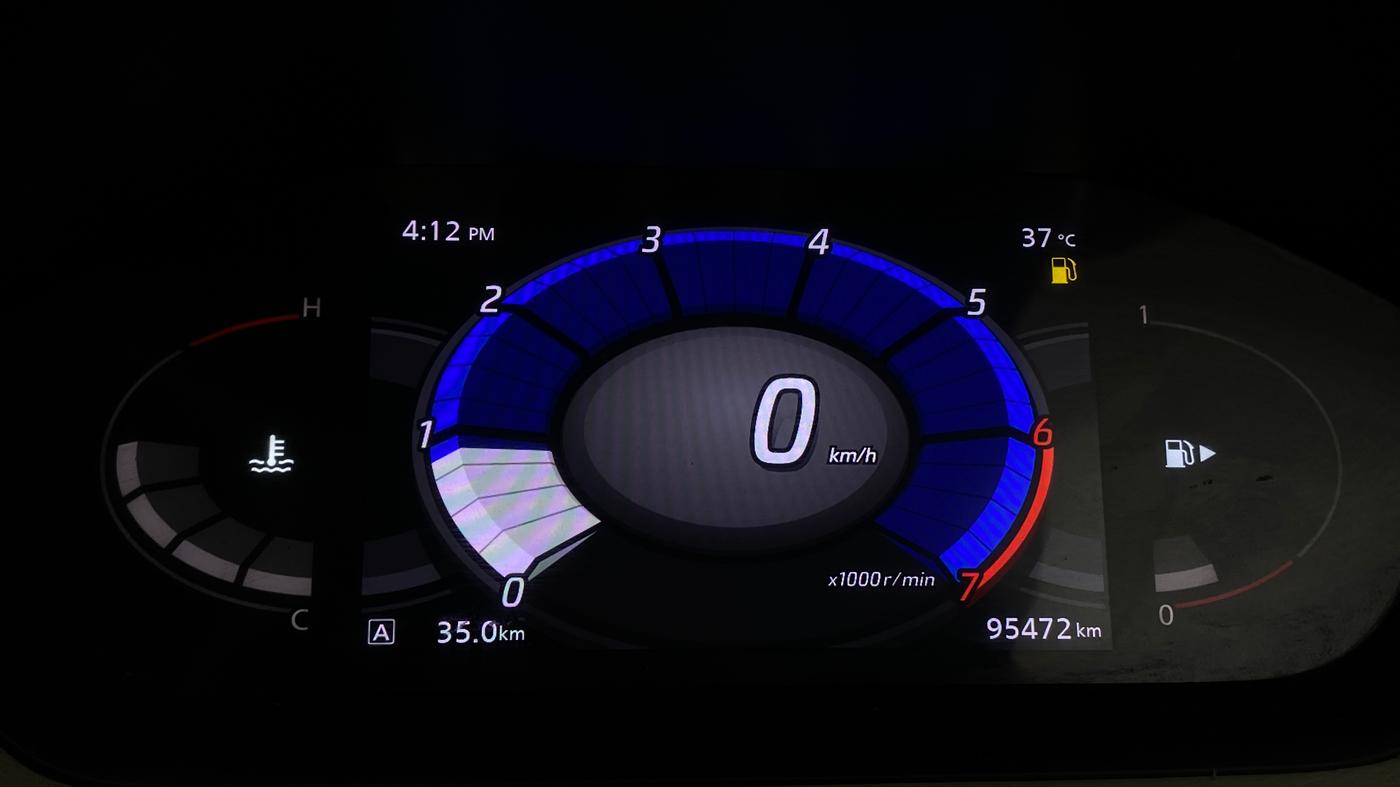 2022 Nissan MAGNITE XV TURBO, Petrol, Manual, 95,437 km, Odometer Image