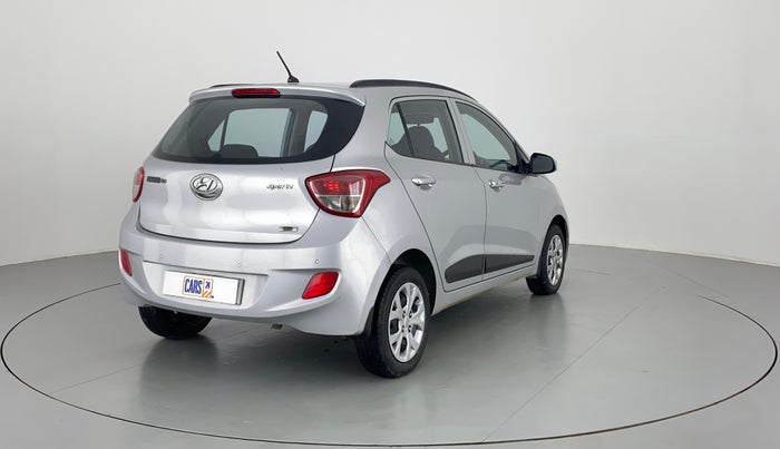 2014 Hyundai Grand i10 SPORTZ 1.2 KAPPA VTVT, Petrol, Manual, 17,479 km, Right Back Diagonal