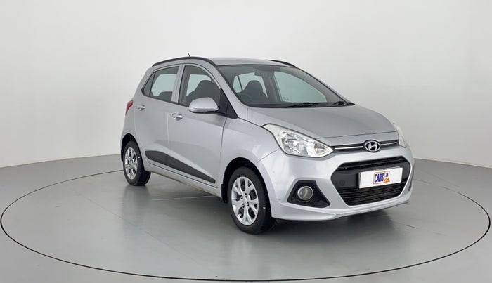 2014 Hyundai Grand i10 SPORTZ 1.2 KAPPA VTVT, Petrol, Manual, 17,479 km, Right Front Diagonal