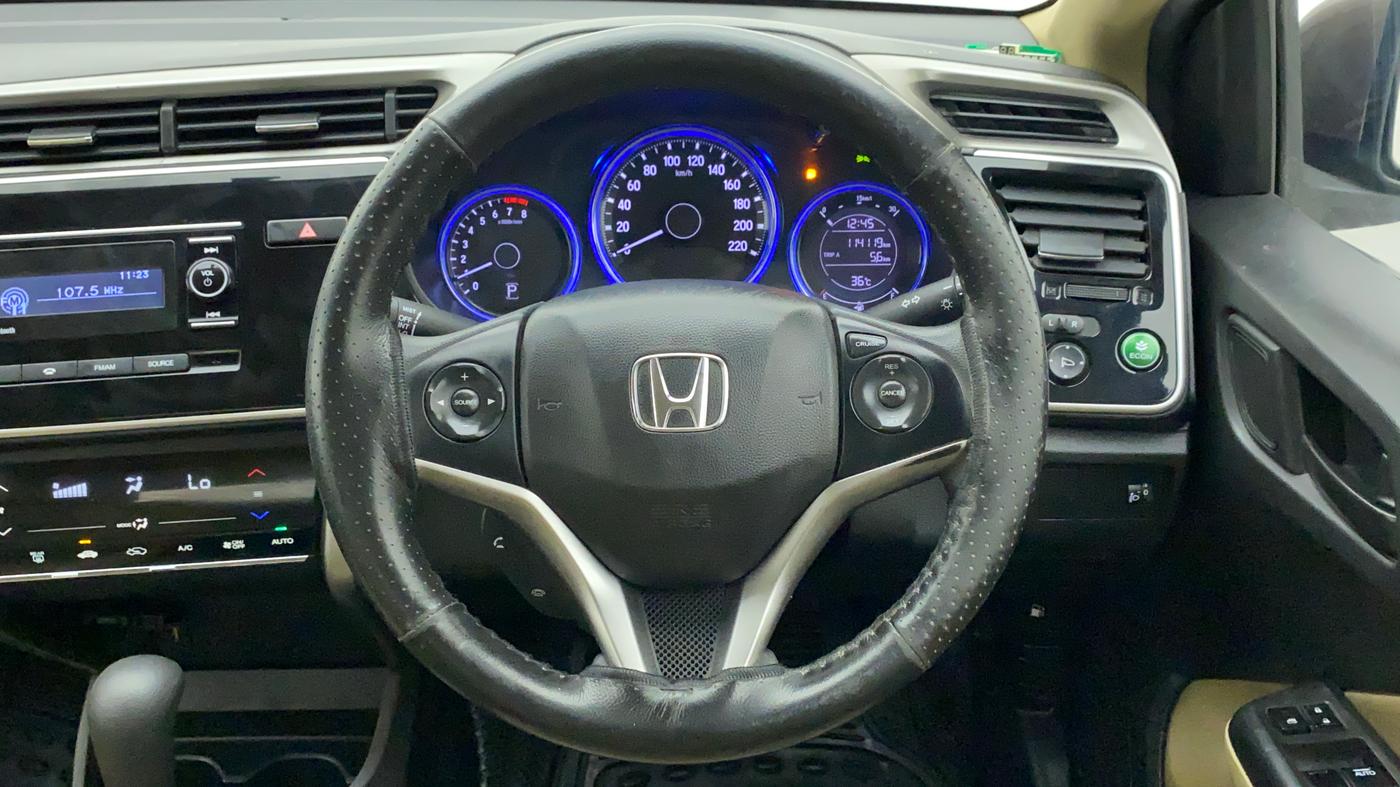 2016 Honda City 1.5L I-VTEC SV CVT, Petrol, Automatic, 1,12,874 km, Steering Wheel Close Up