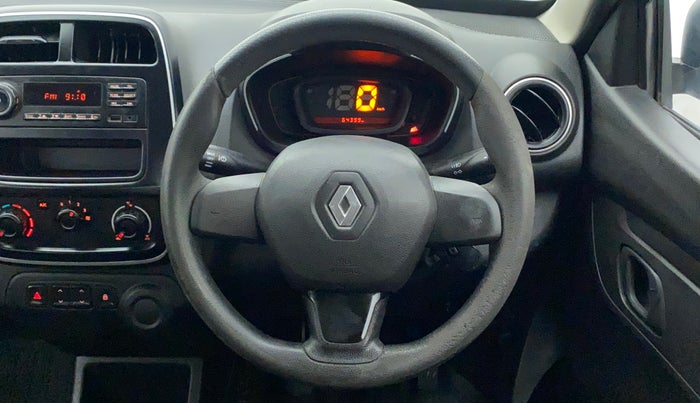 2019 Renault Kwid RXL, Petrol, Manual, 64,463 km, Steering Wheel Close Up