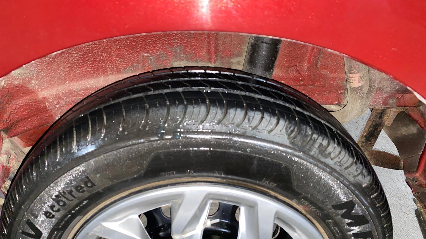2022 Maruti New Wagon-R VXI 1.0, Petrol, Manual, 32,981 km, Left Rear Tyre Tread