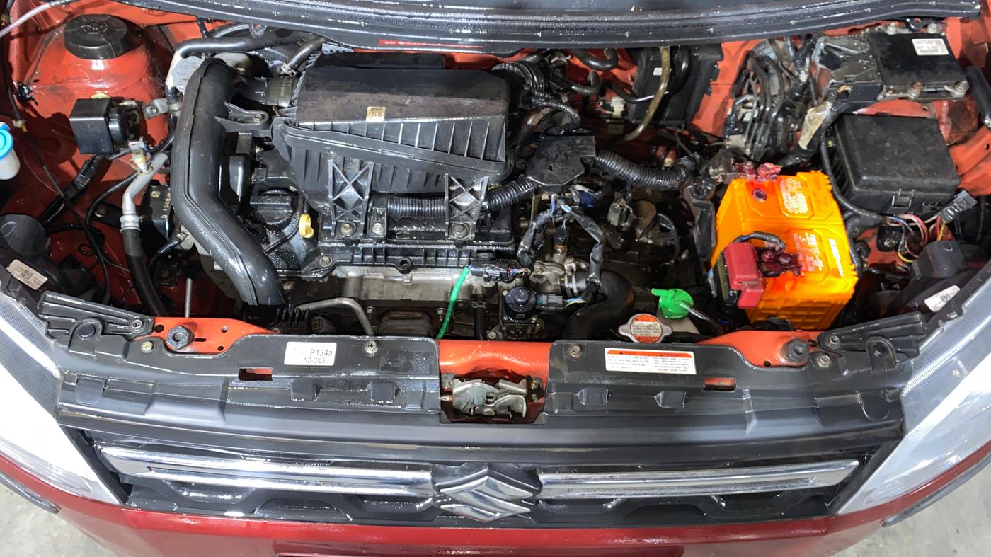 2022 Maruti New Wagon-R VXI 1.0, Petrol, Manual, 32,981 km, Engine View