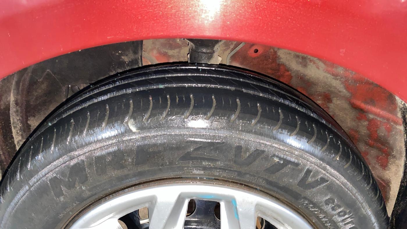 2022 Maruti New Wagon-R VXI 1.0, Petrol, Manual, 32,981 km, Left Front Tyre Tread