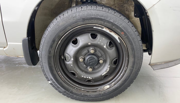 2014 Maruti Alto K10 LXI P, Petrol, Manual, 50,308 km, Right Front Wheel