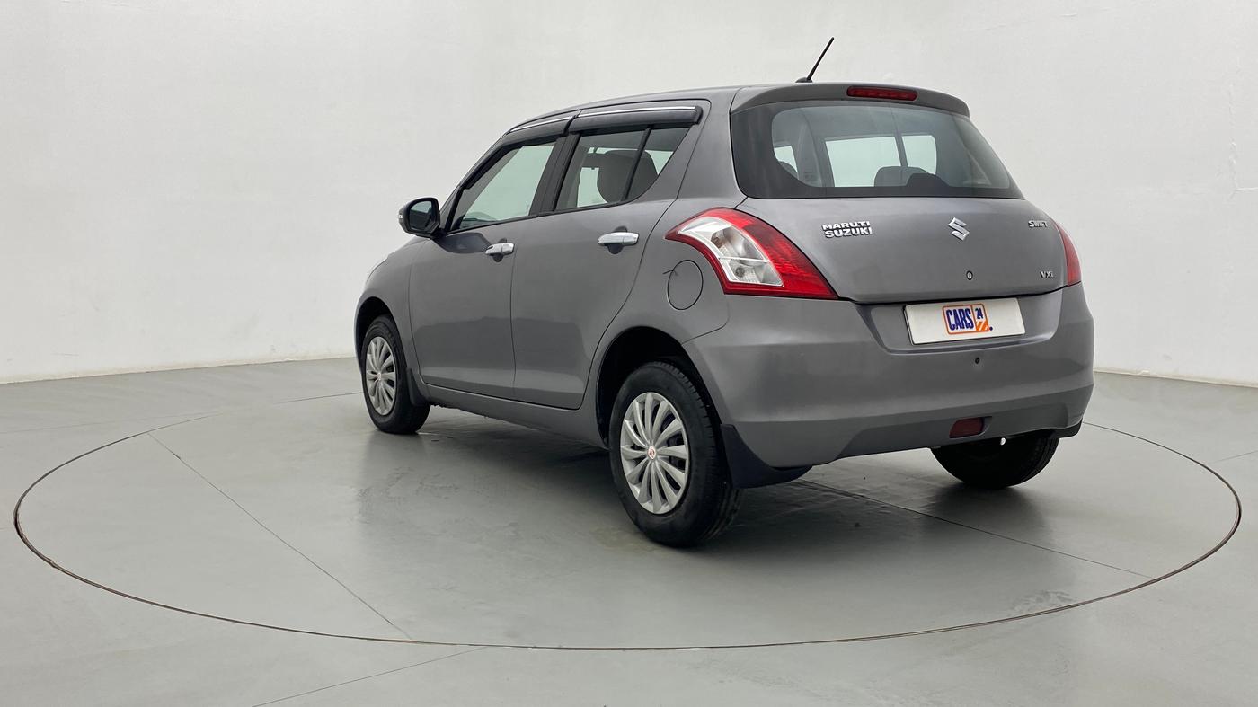 2014 Maruti Swift VXI D, Petrol, Manual, 77,934 km, Left Back Diagonal (45- Degree) View