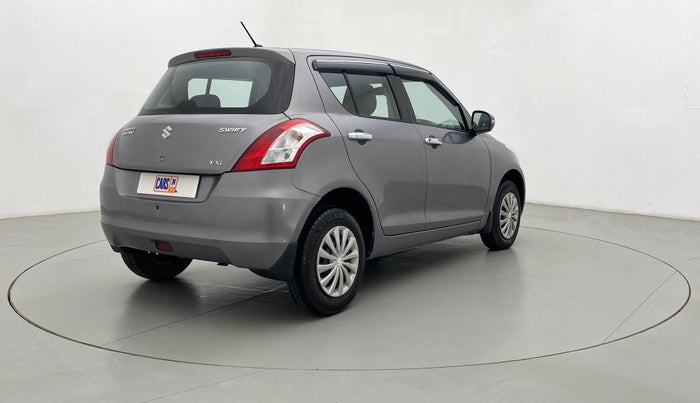 2014 Maruti Swift VXI D, Petrol, Manual, 77,934 km, Right Back Diagonal (45- Degree) View