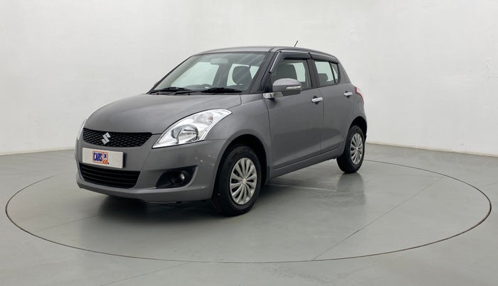 2014 Maruti Swift VXI D, Petrol, Manual, 77,934 km, Left Front Diagonal (45- Degree) View