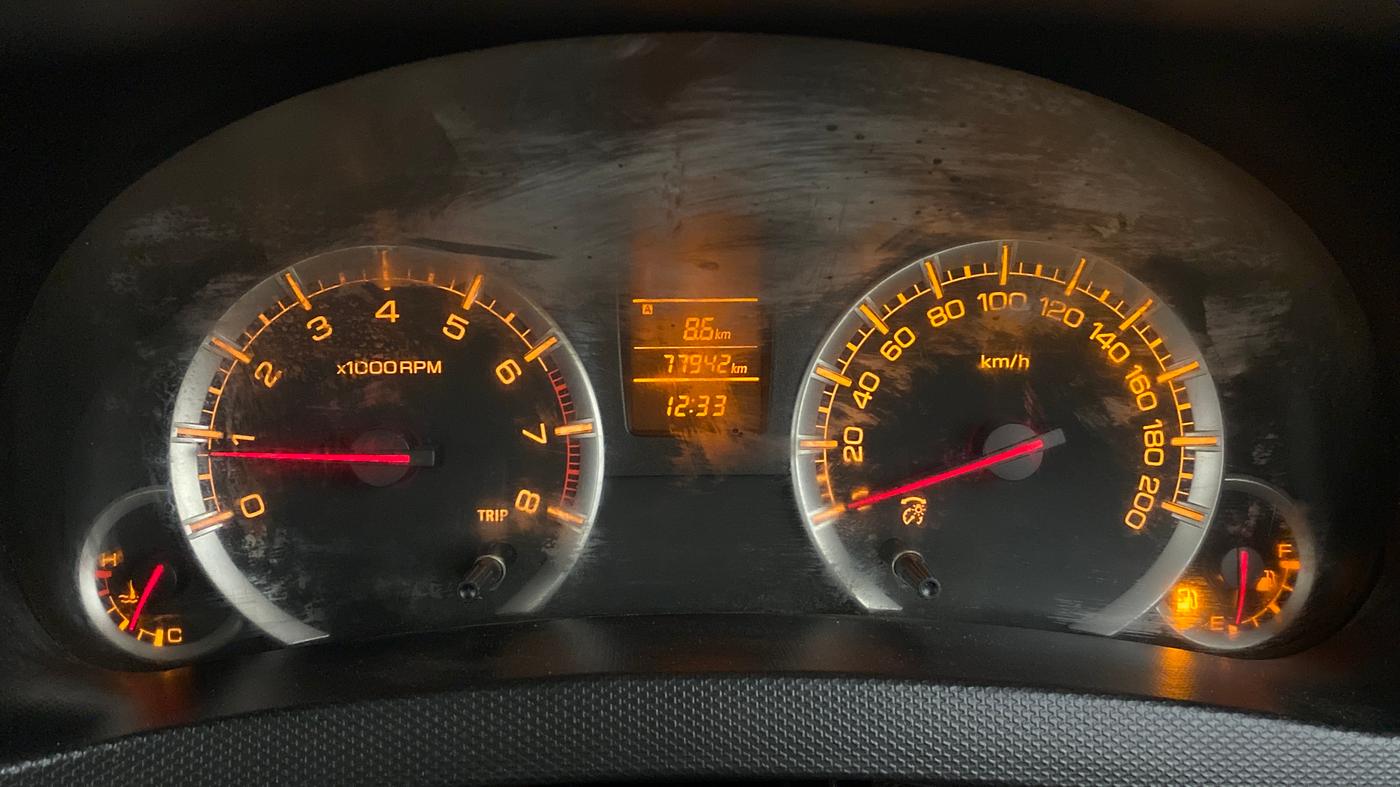 2014 Maruti Swift VXI D, Petrol, Manual, 77,934 km, Odometer View