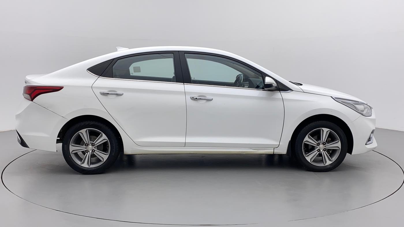 2018 Hyundai Verna 1.6 SX (O) CRDI MT, Diesel, Manual, 65,533 km, Right Side View