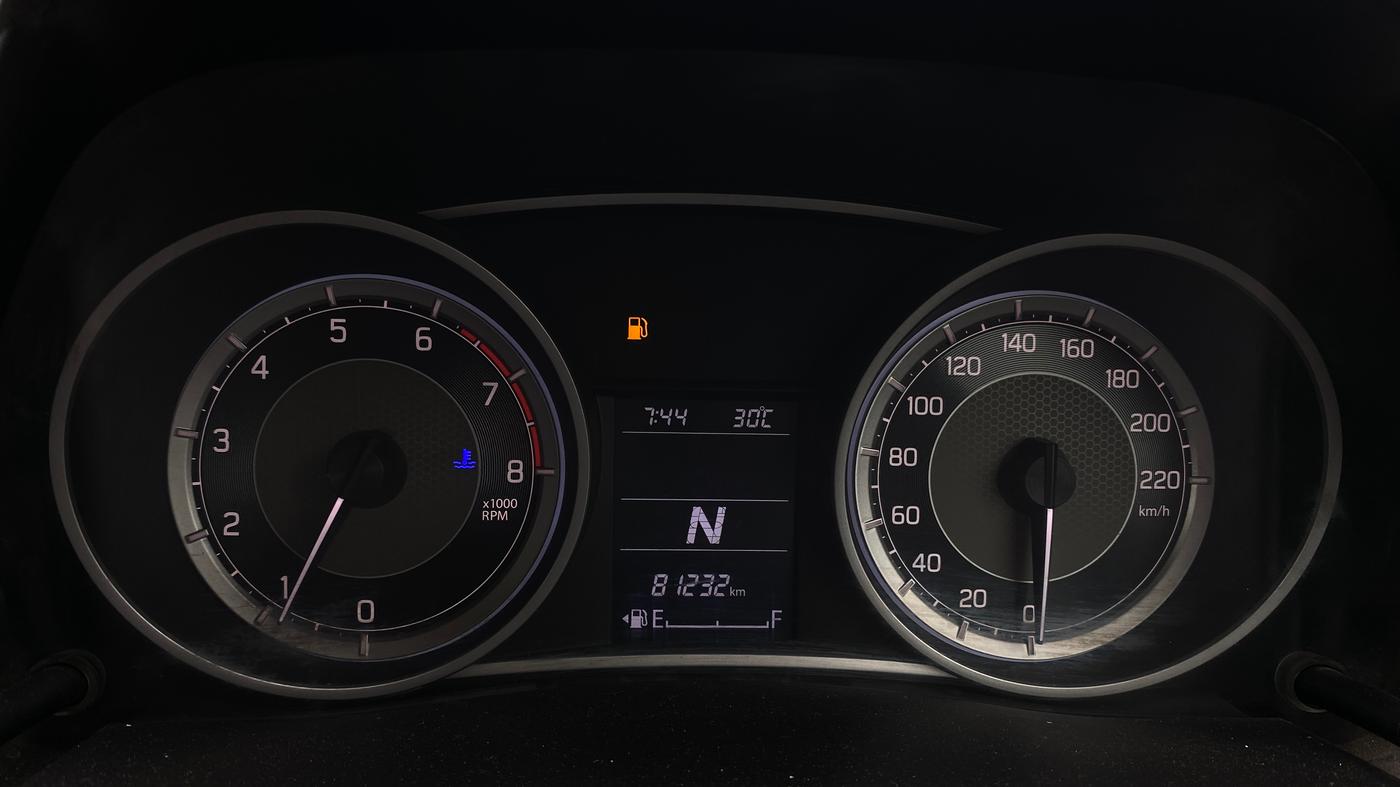 2018 Maruti Dzire VXI AMT, Petrol, Automatic, 81,203 km, Odometer Image