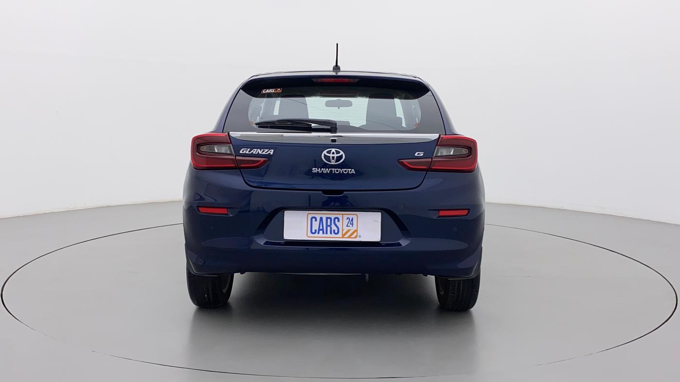 2023 Toyota Glanza G AMT, Petrol, Automatic, 3,145 km, Back/Rear