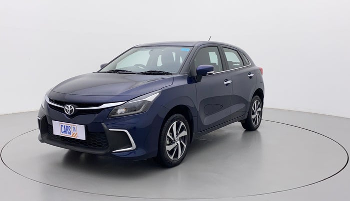 2023 Toyota Glanza G AMT, Petrol, Automatic, 3,145 km, Left Front Diagonal