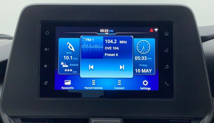 2023 Toyota Glanza G AMT, Petrol, Automatic, 3,145 km, Infotainment System