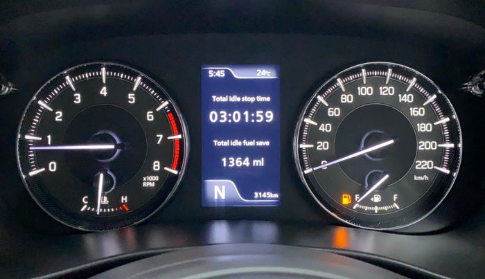 2023 Toyota Glanza G AMT, Petrol, Automatic, 3,145 km, Odometer Image