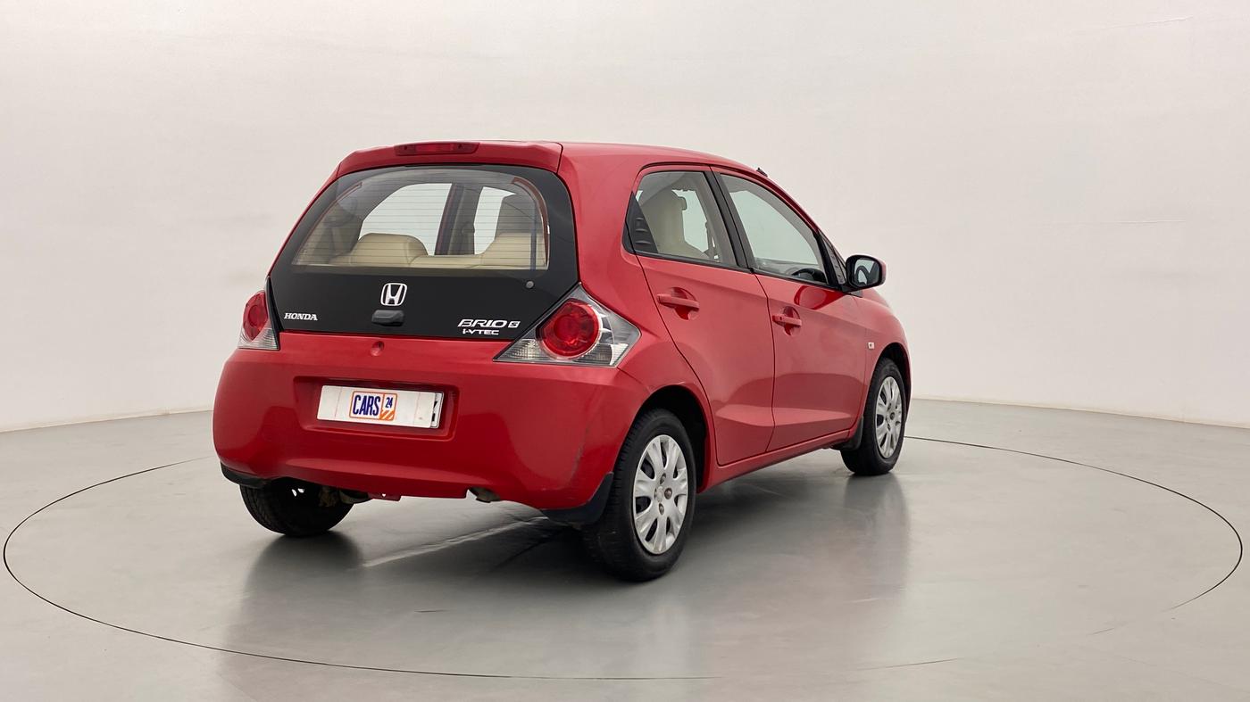 2013 Honda Brio 1.2 S MT I VTEC, Petrol, Manual, 33,326 km, Right Back Diagonal
